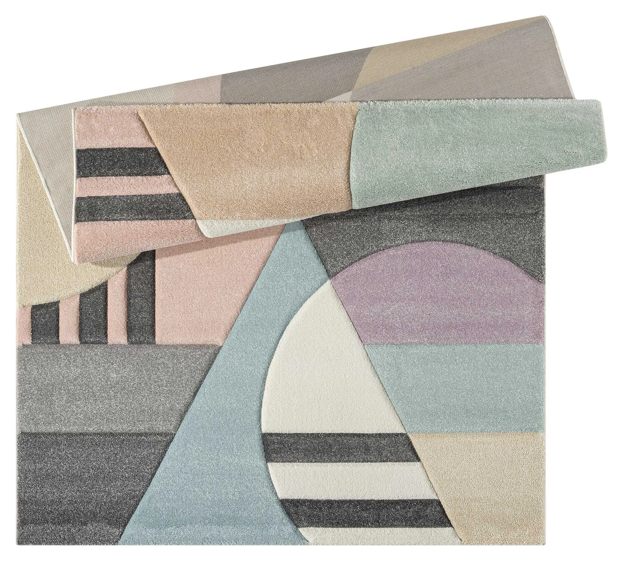 Large View Marvel Modern Geometric Rug