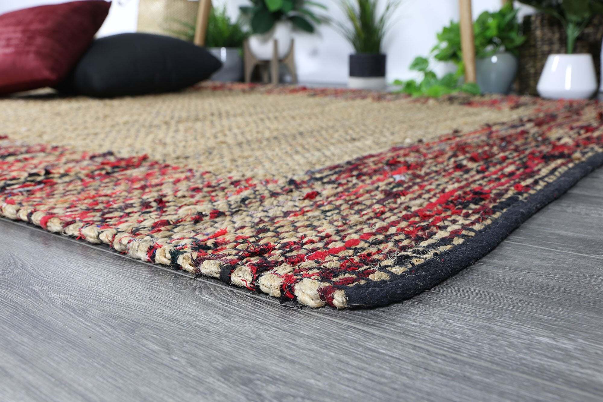 Large View Massimo Hand Woven Border Rug