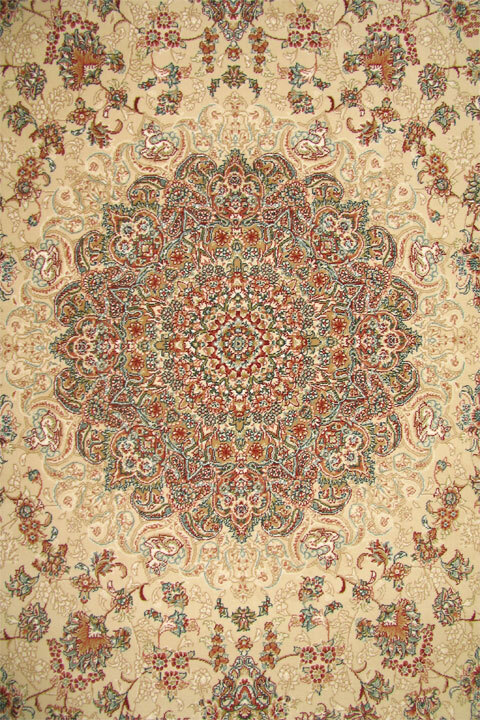 Large View Mona Cream Classic Oriental Rug