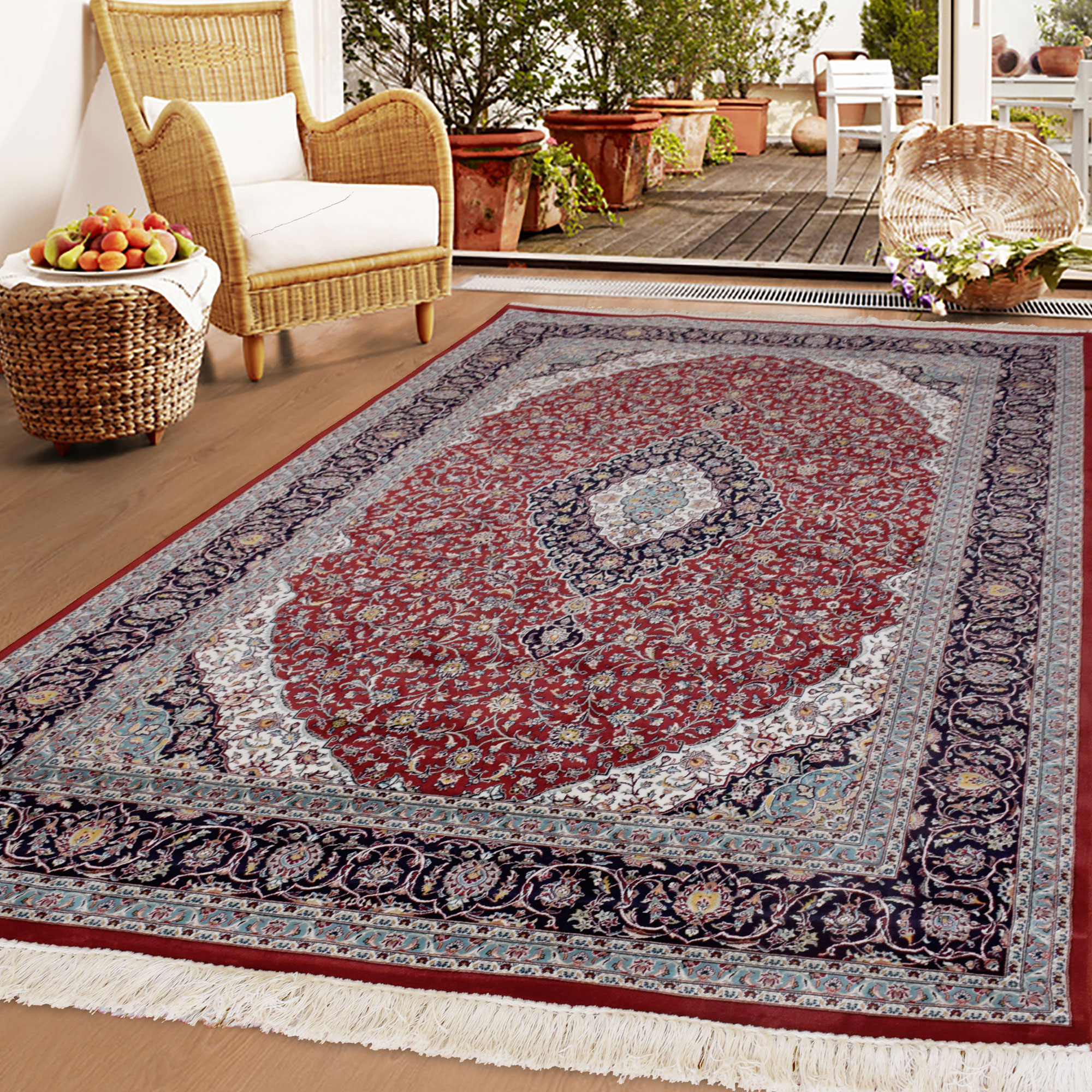 Mona Red Classic Oriental Rug