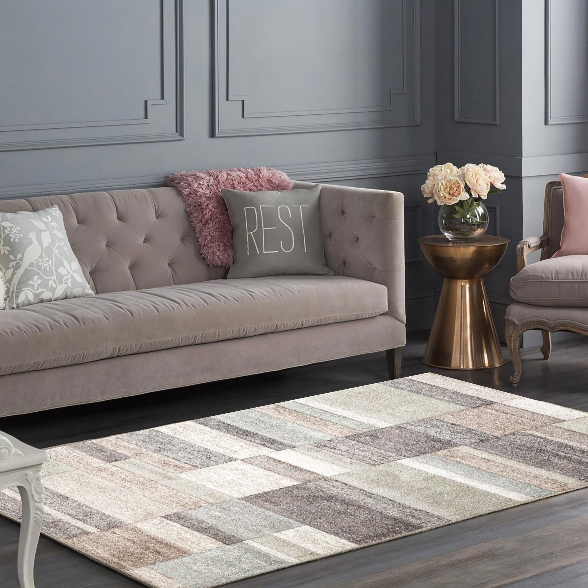 Large View Mylo Modern Geometric Rug