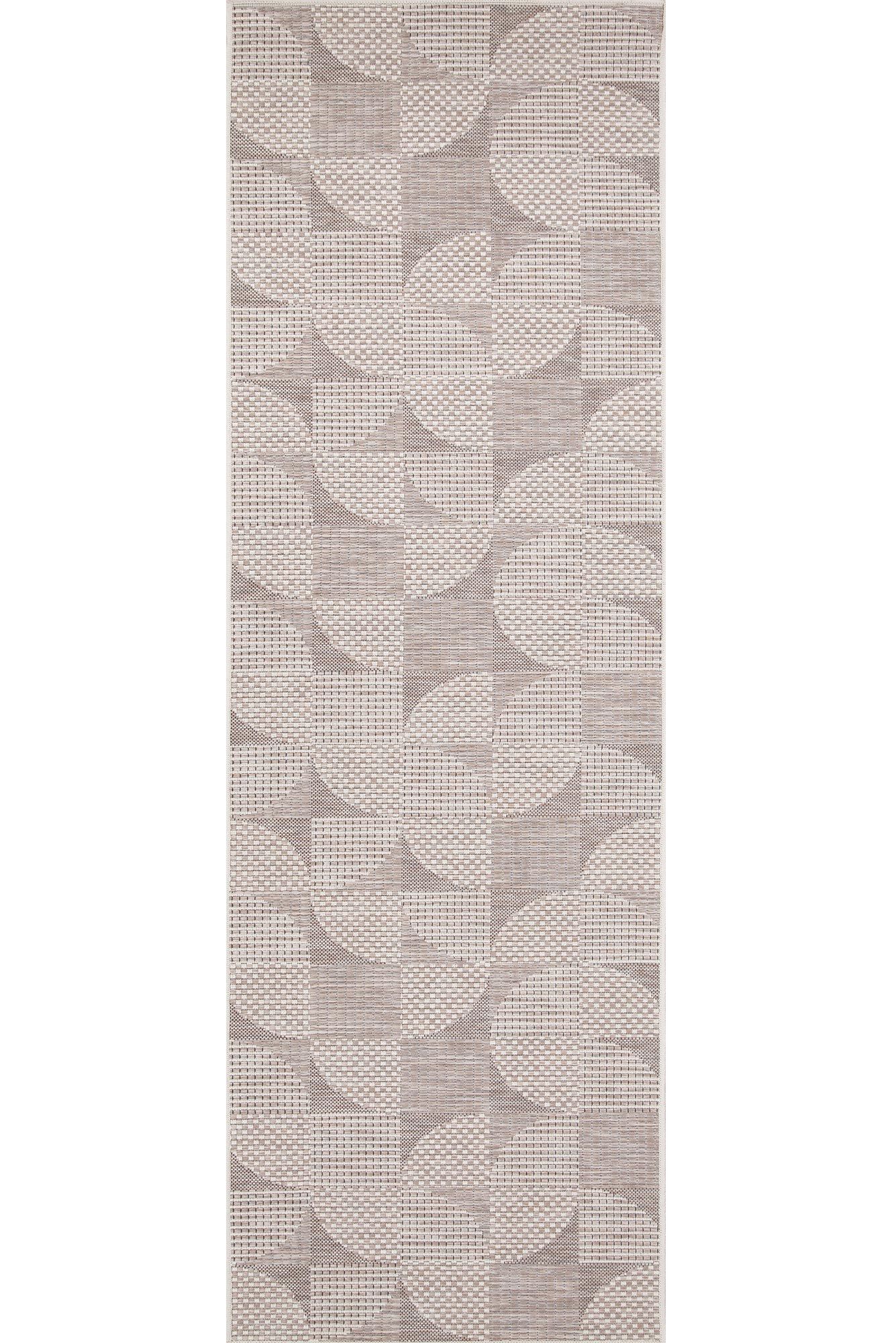 Large View Mateo Geometric Flatweave Rug