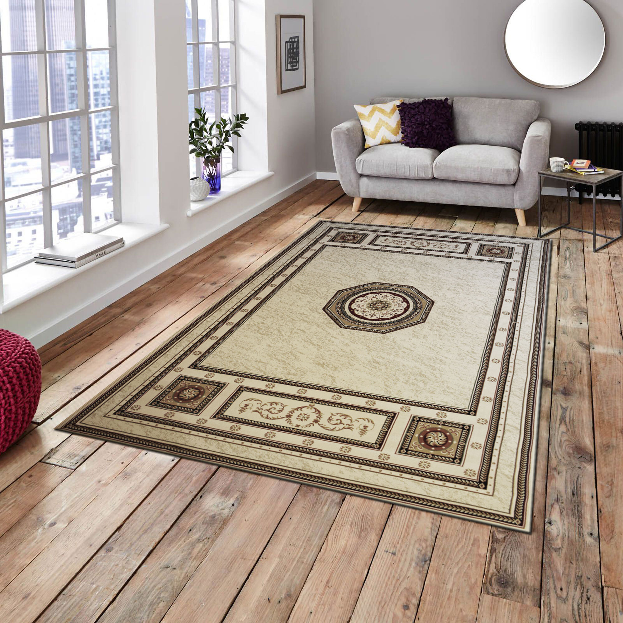 Large View Mercin Traditional Rug
