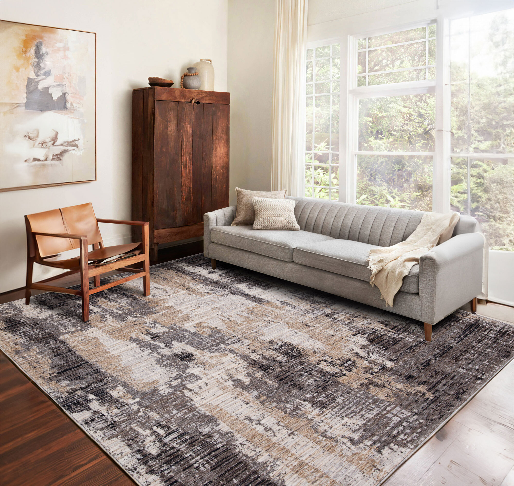 Large View Nadia Modern Abstract Rug
