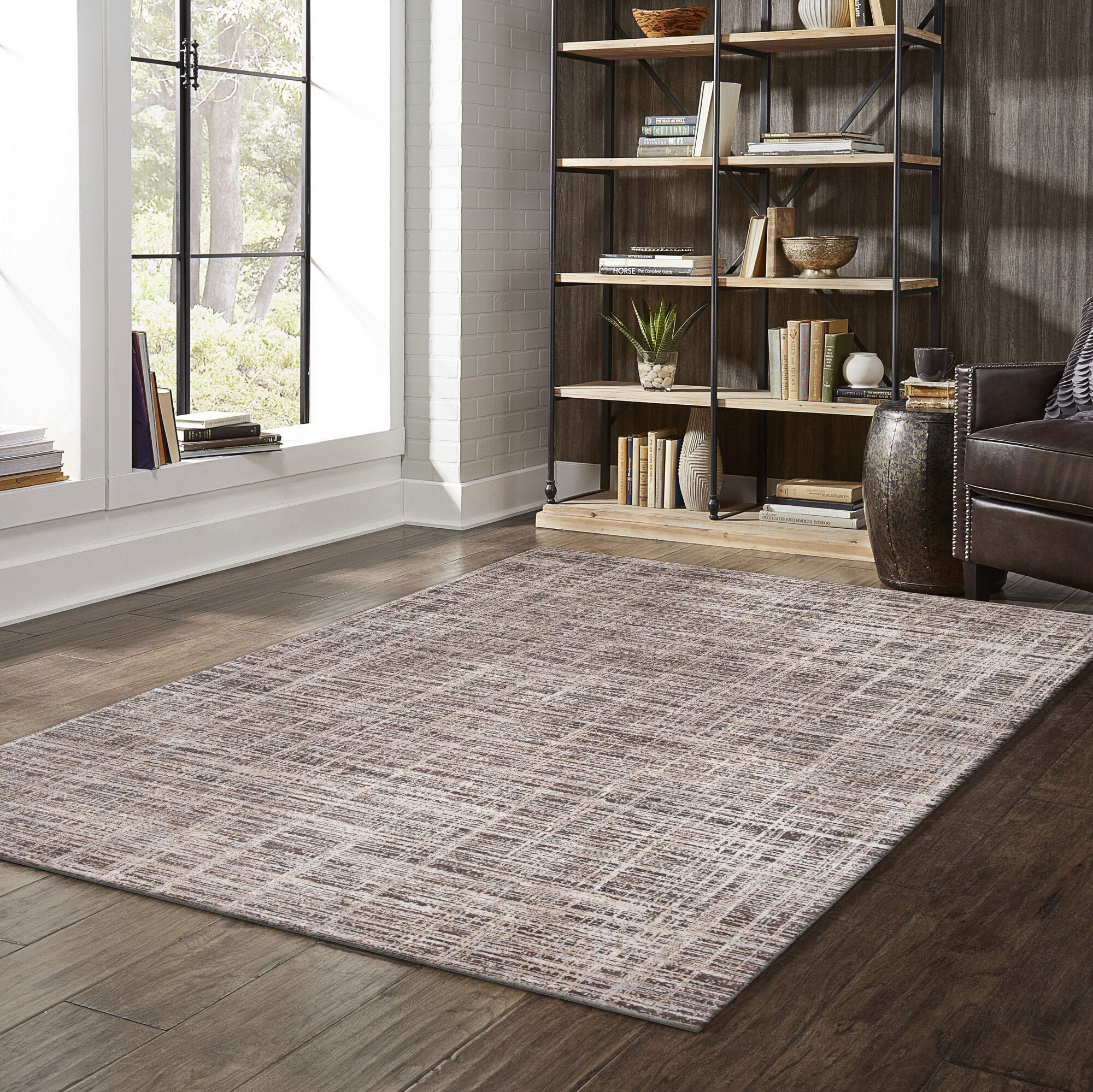 Nadia Contemporary Striped Rug