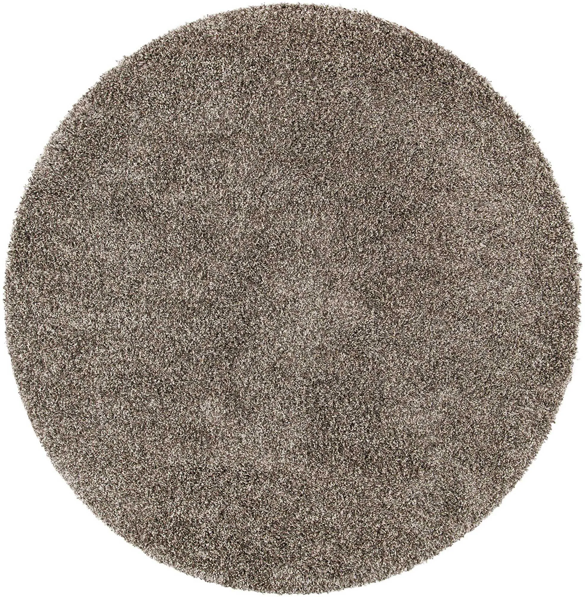 Large View Natura Plain Brown Shaggy Rug