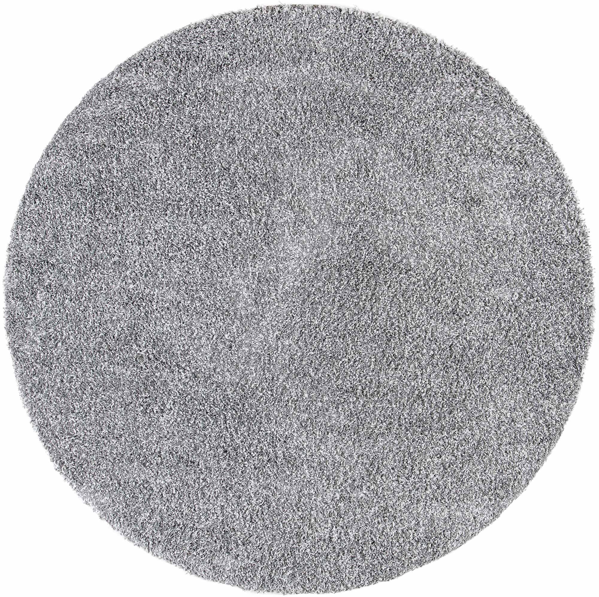 Large View Natura Plain Grey Shaggy Rug