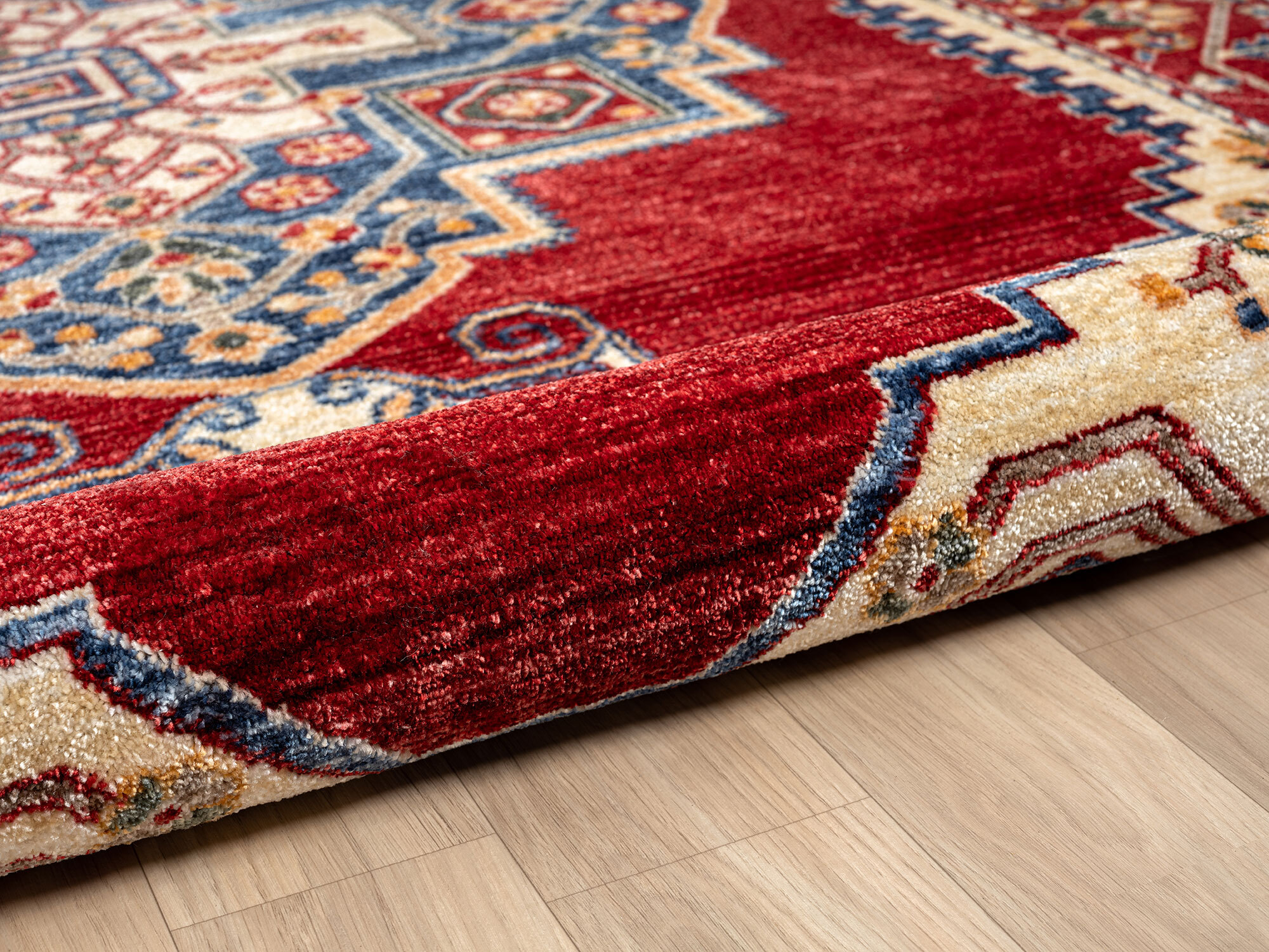 Large View Opal Traditional Medallion Rug