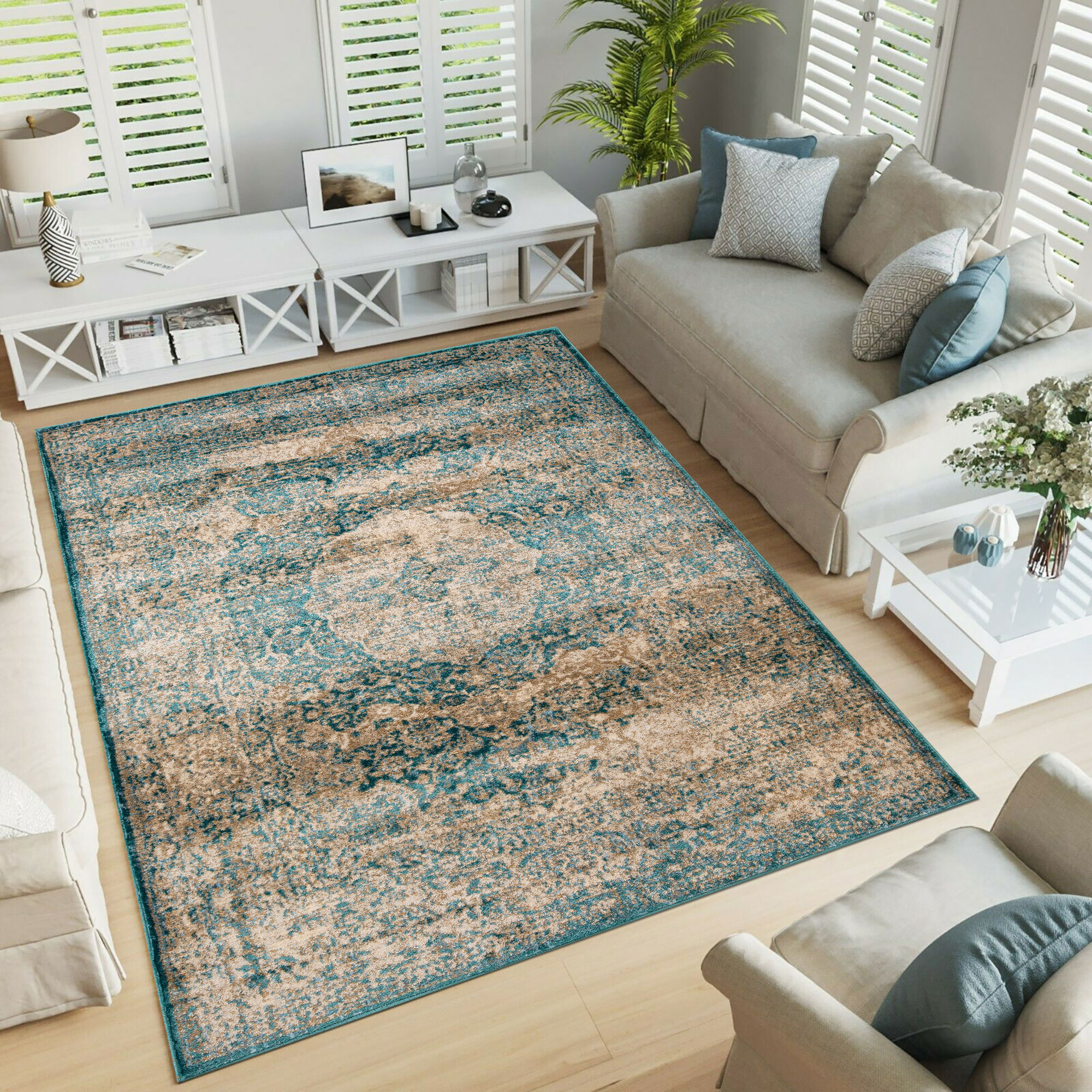 Odin Transitional Medallion Rug