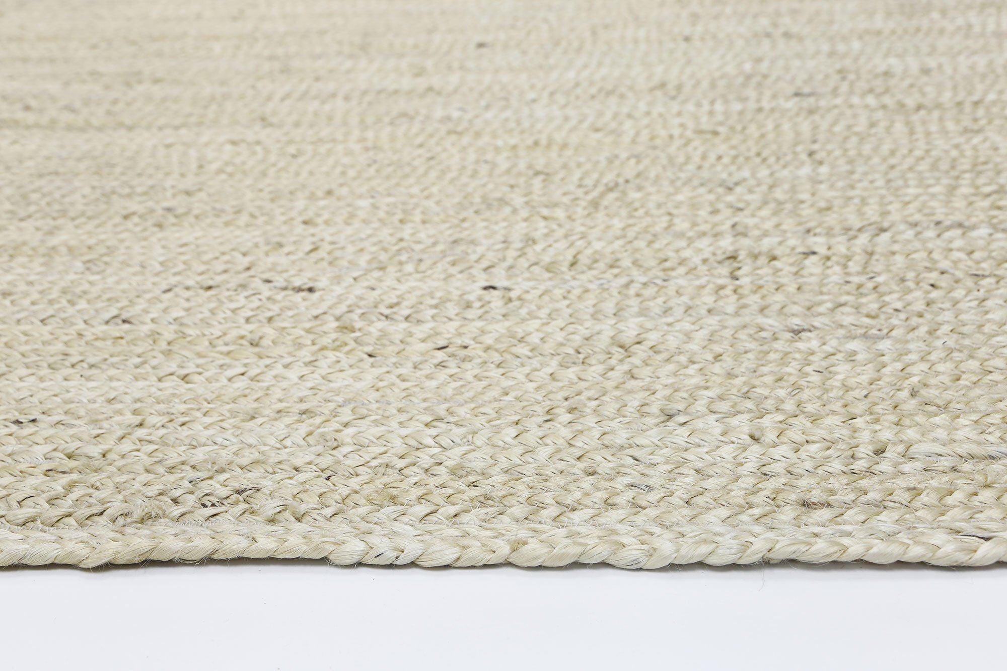 Oscar Bleach Handwoven Jute Rug
