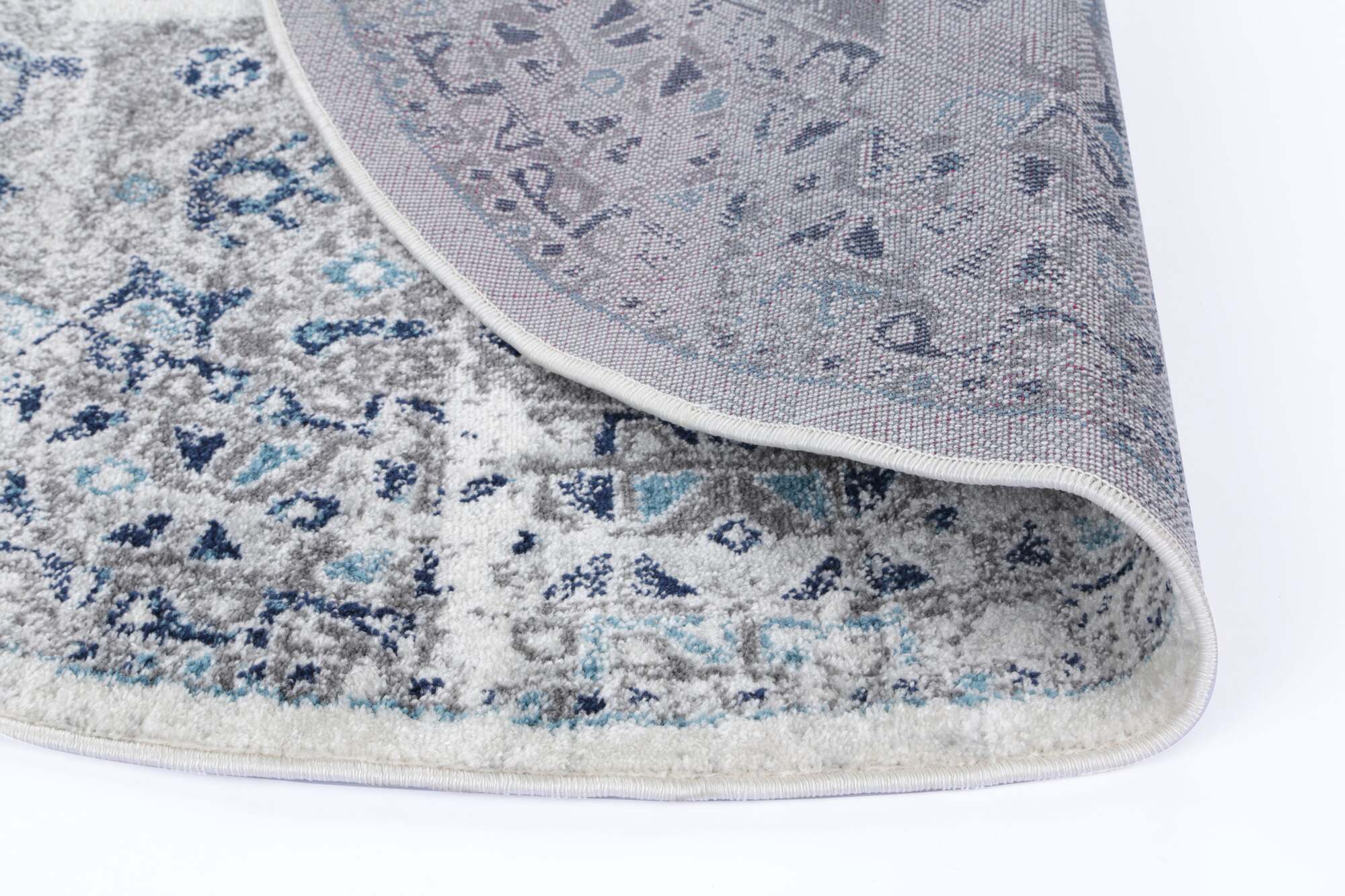 Large View Peri Transitional Medallion Rug