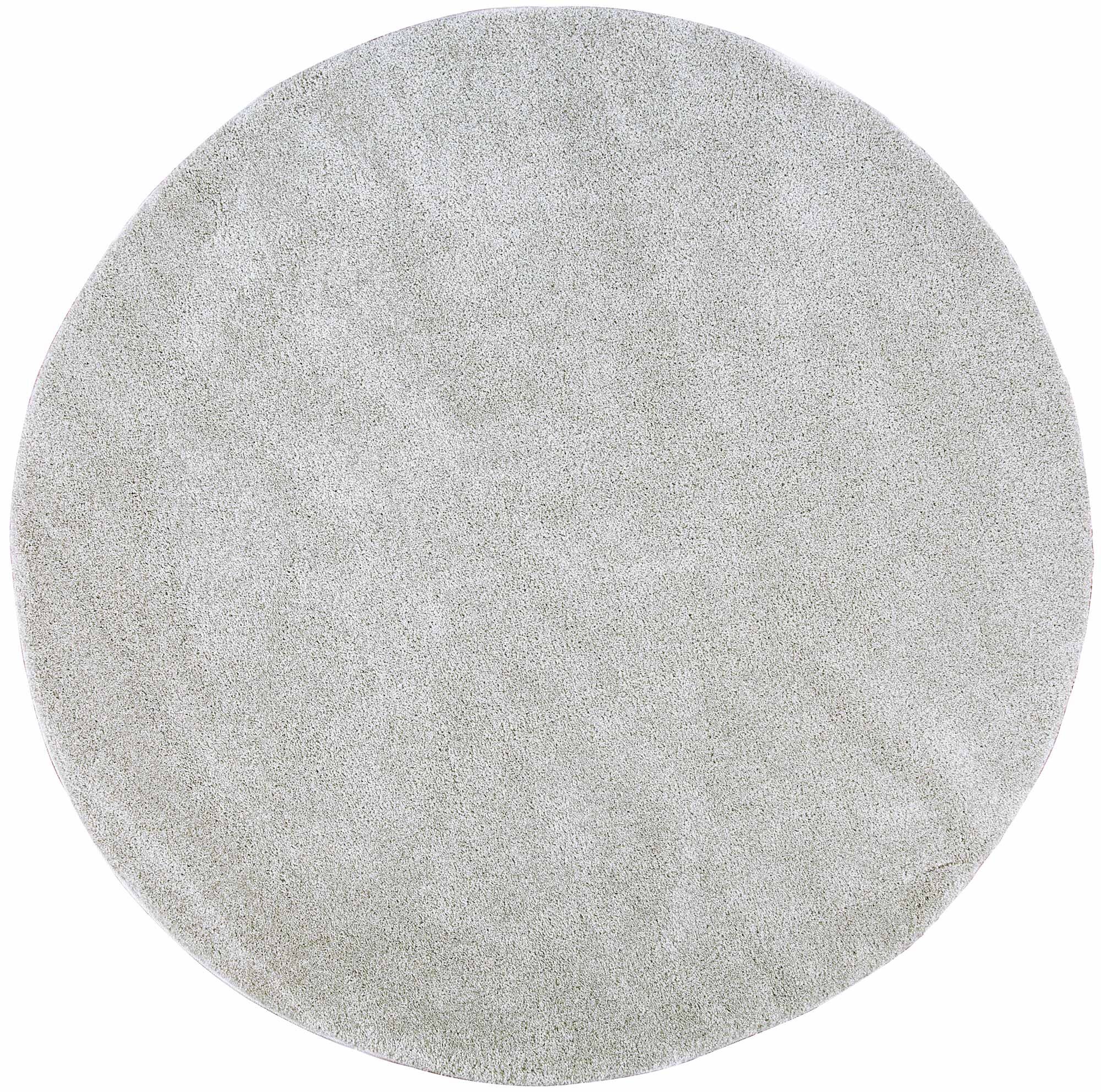 Large View Plush Plain Grey Rug