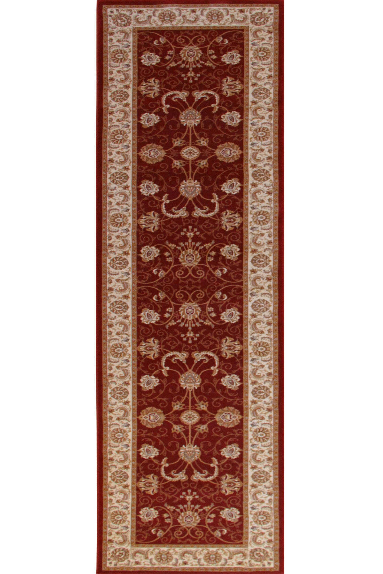 Star Red Traditional Oriental Rug