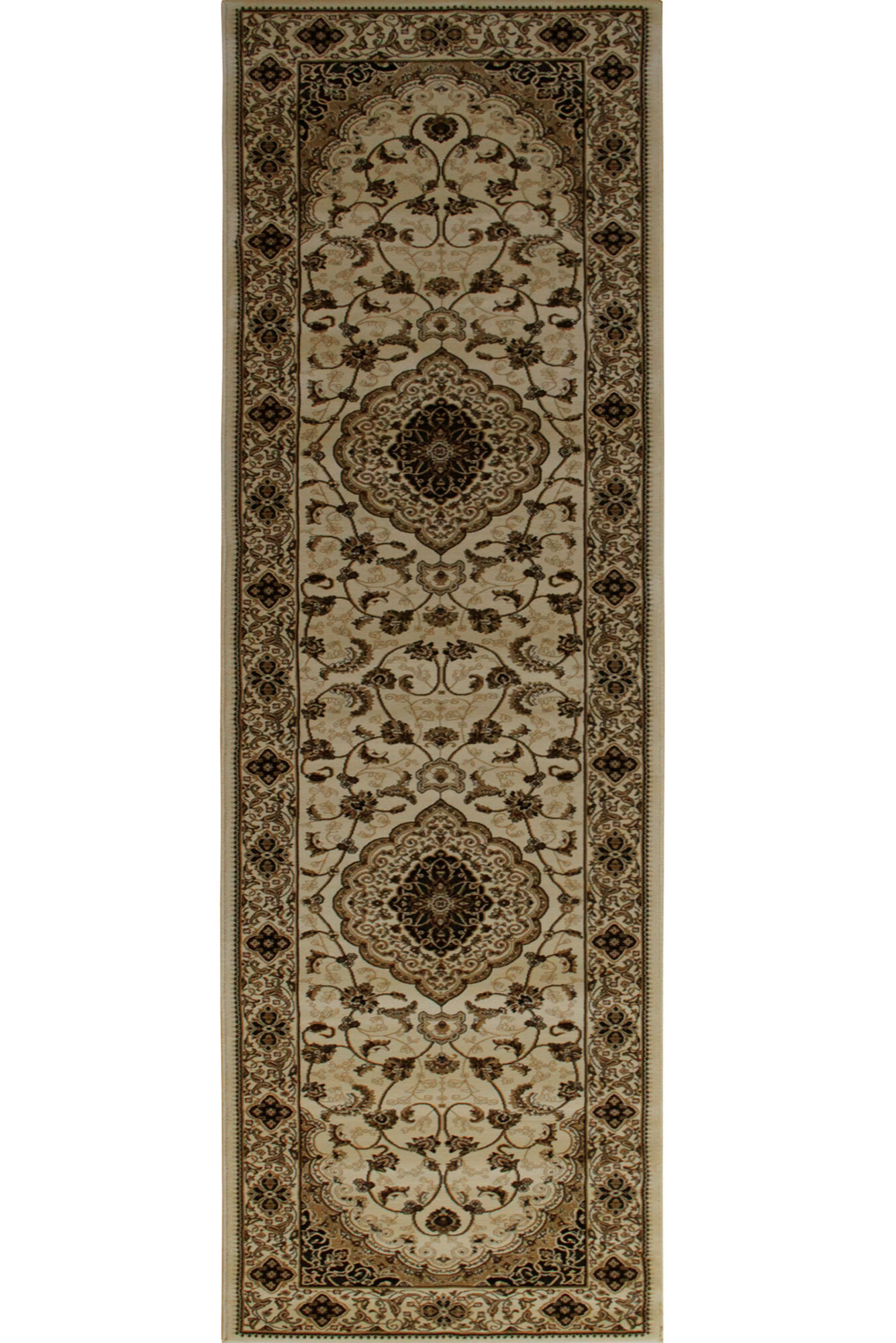 Large View Star Beige Classic Medallion Rug