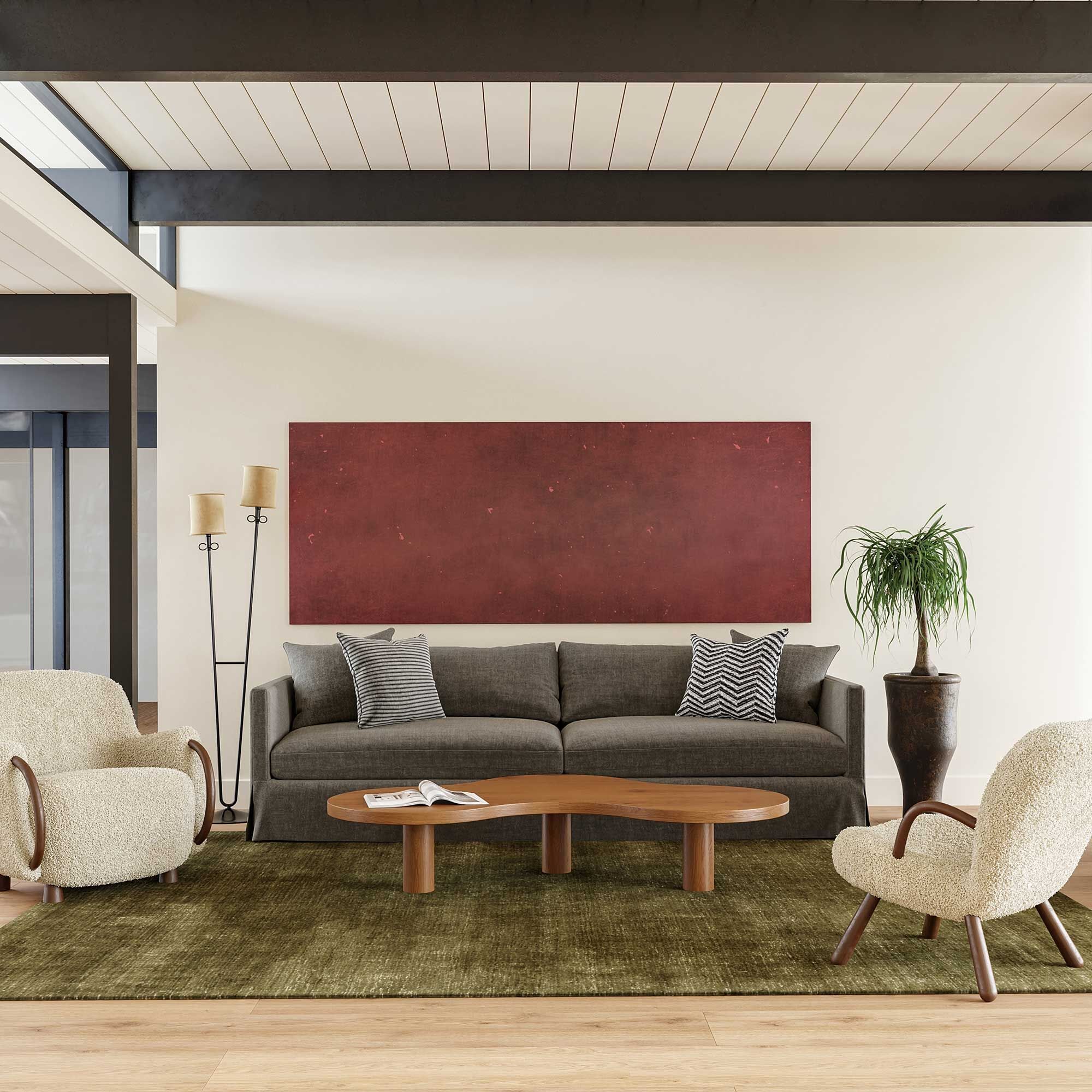 Large View Soho Hand Woven Wool Rug