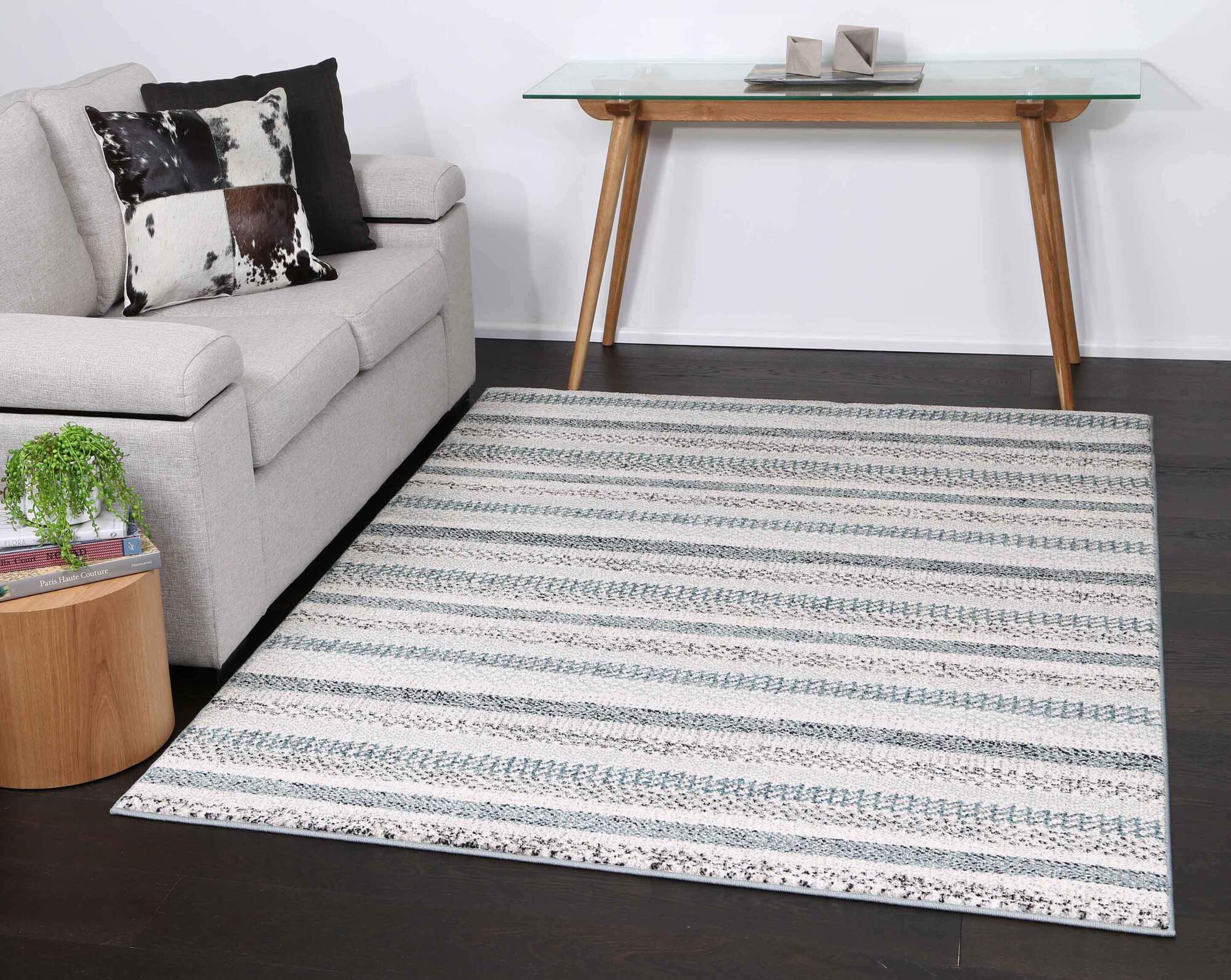 Large View Sophia Floral Overdyed Rug