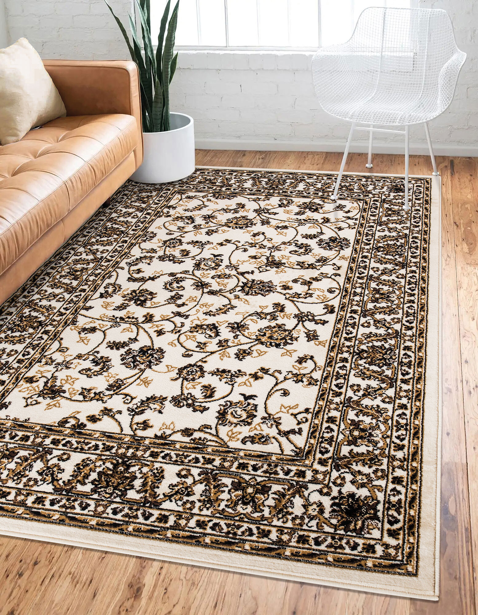 Toni Traditional Floral Rug