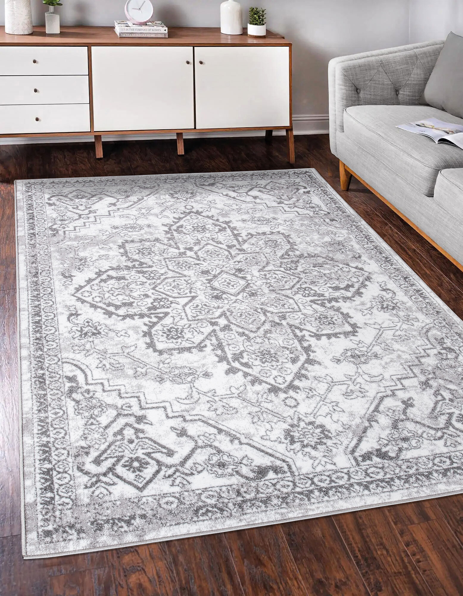 Large View Toni Traditional Medallion Rug
