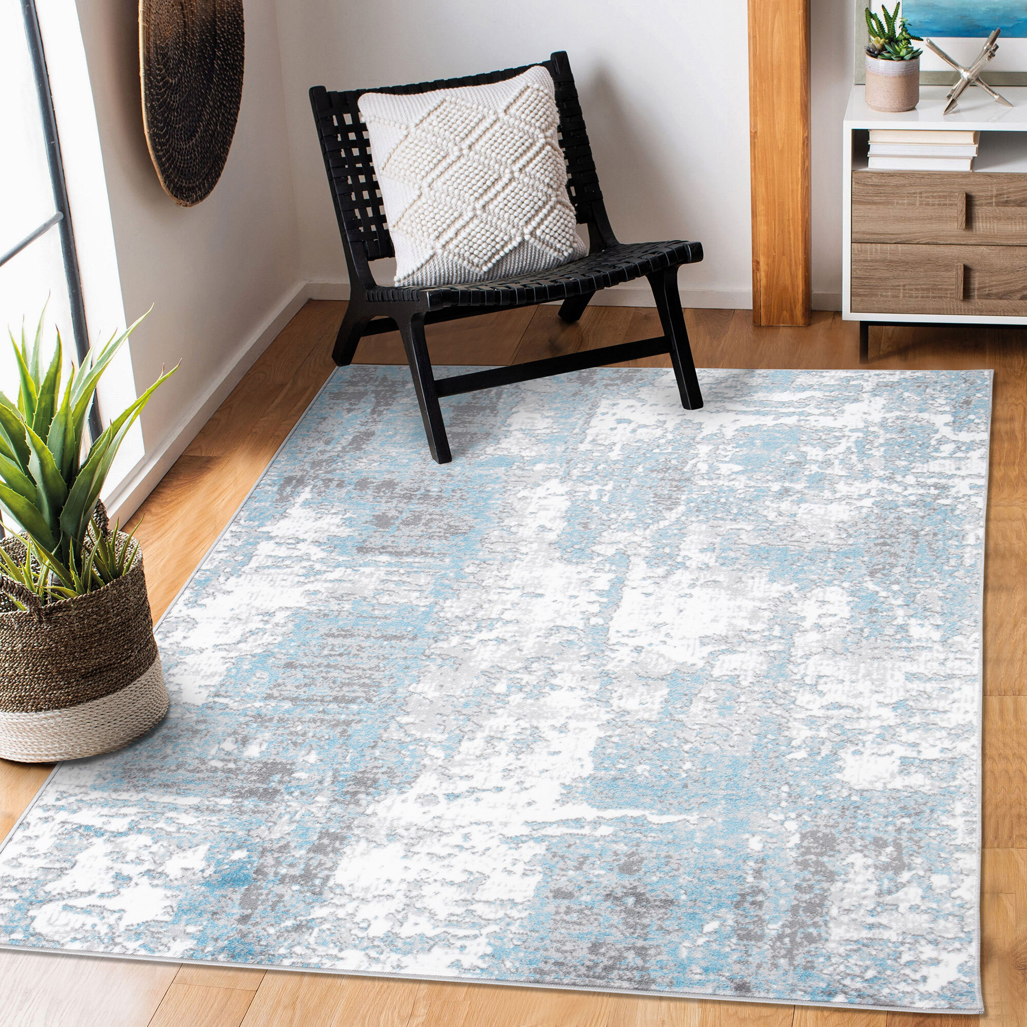 Large View Toni Contemporary Abstract Rug