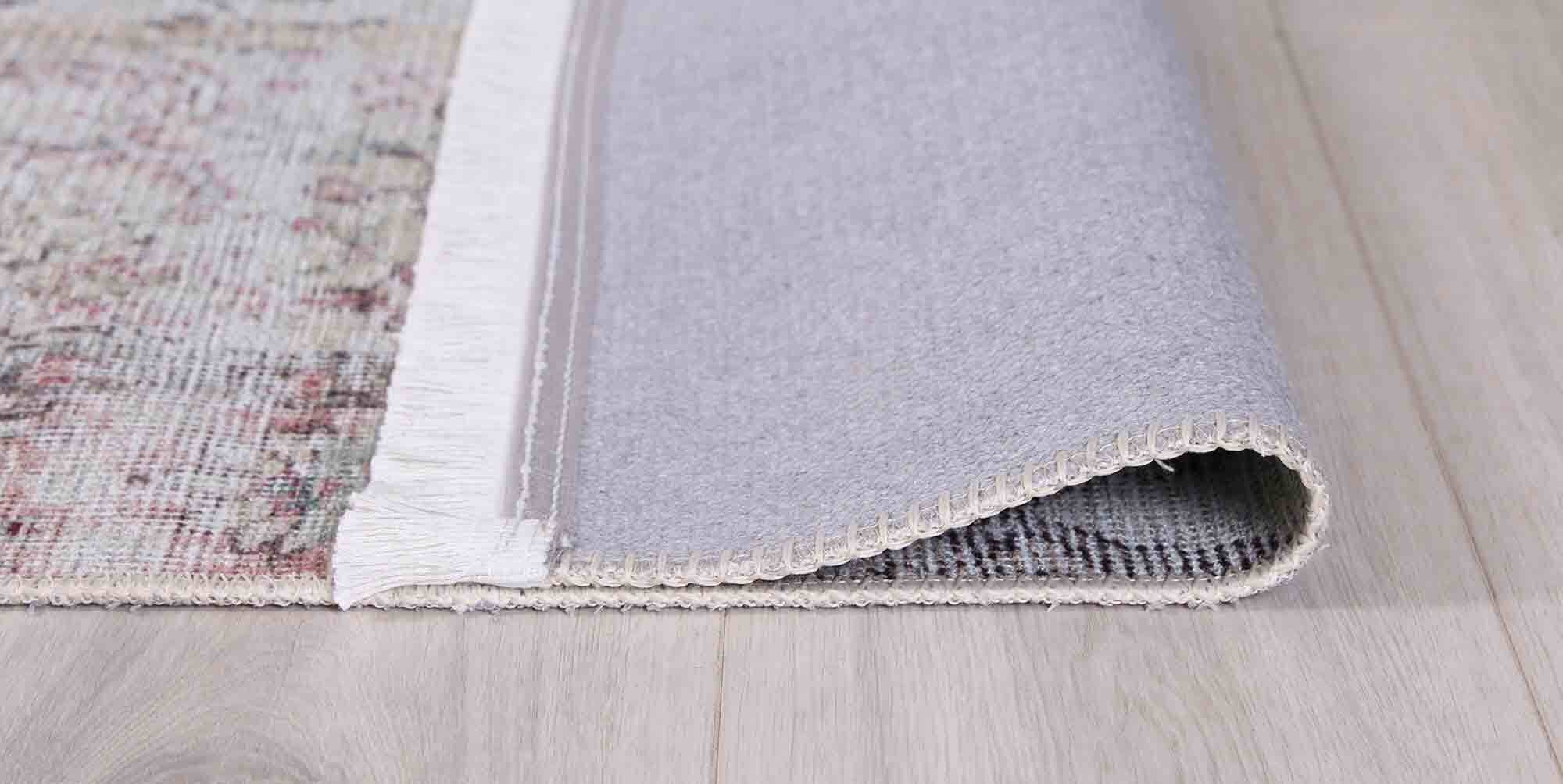 Large View Victoria Washable Patchwork Rug