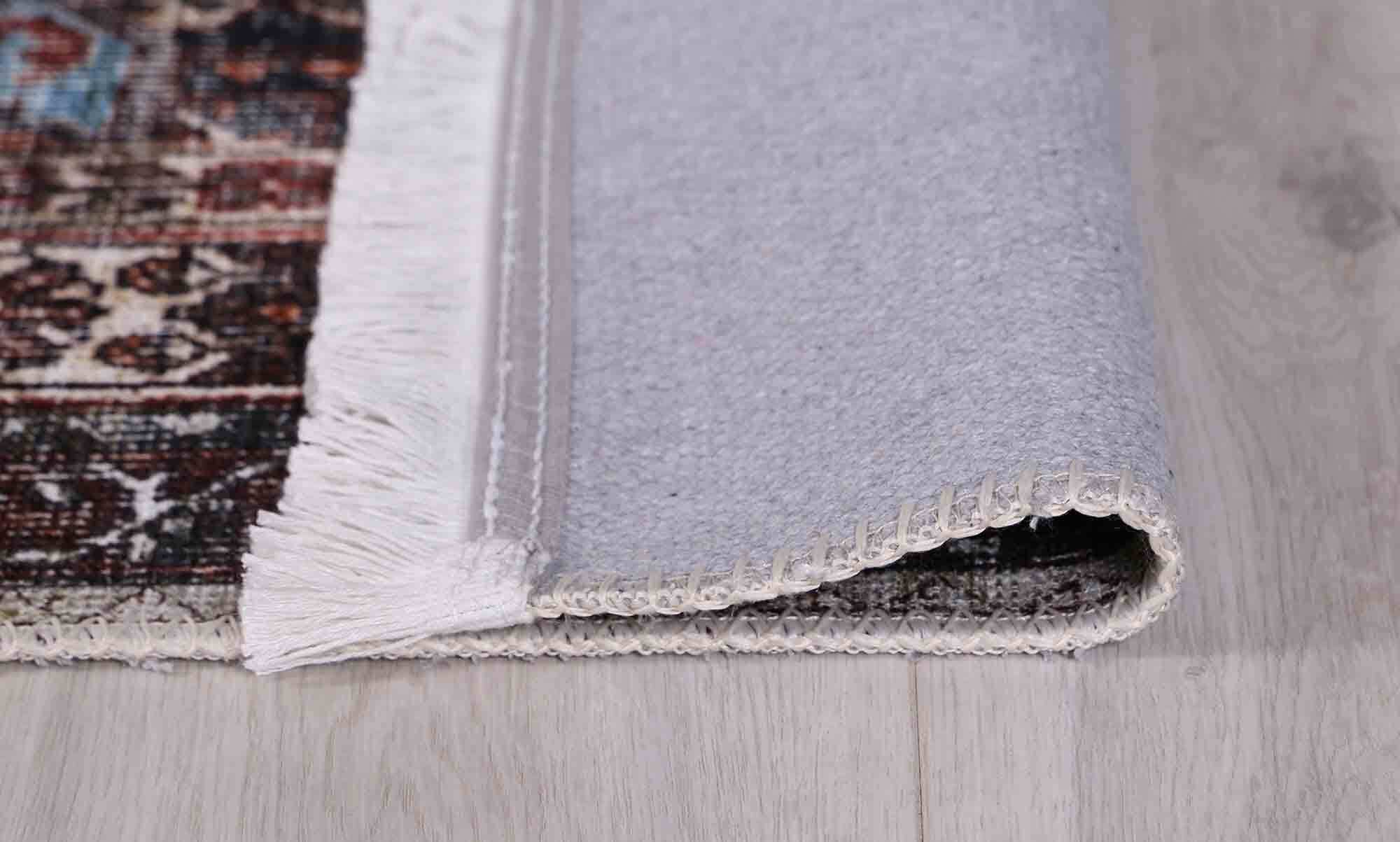 Large View Victoria Vintage Look Cotton Rug