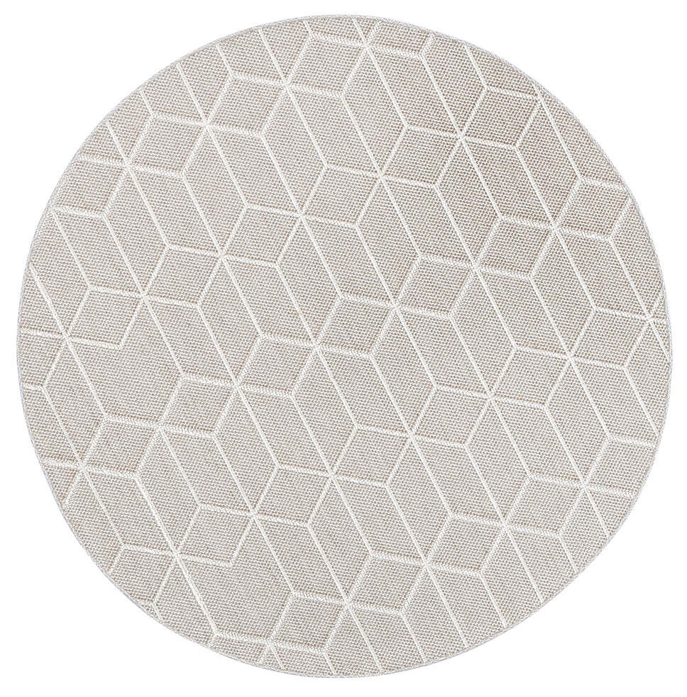 Large View Viva Geometric Flatweave Rug