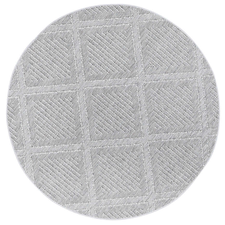 Large View Viva Geometric Flatweave Rug