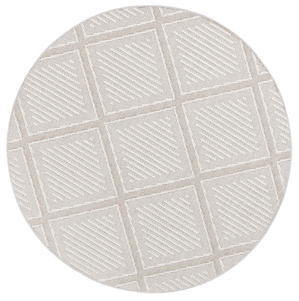 Large View Viva Geometric Flatweave Rug