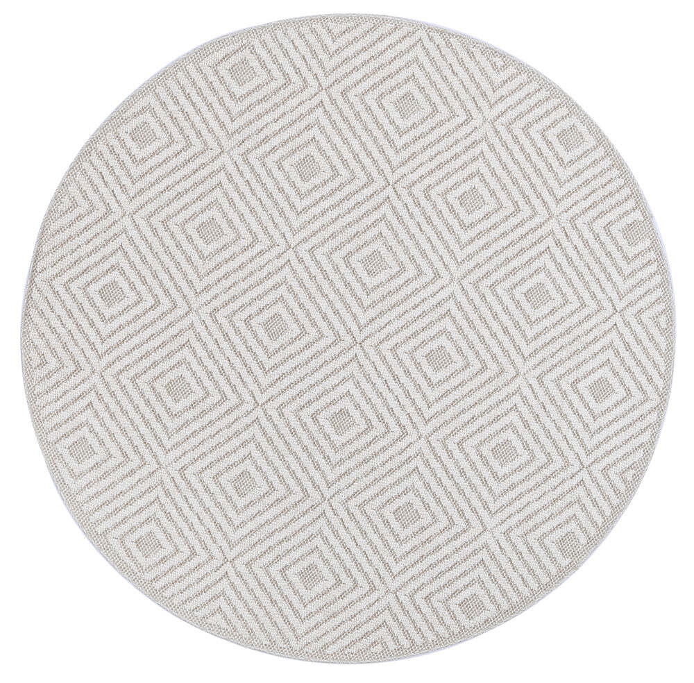 Large View Viva Geometric Flatweave Rug