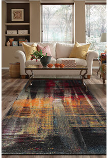 Adobe  Modern Brush Stroke Rug