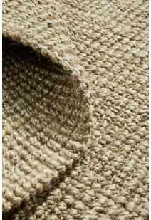 Agra Tan Hand Loomed Jute Rug