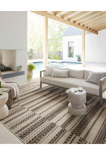 Alfresco Striped Patio Rug