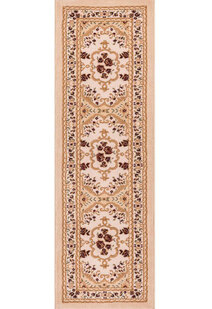 Axel Beige Traditional Floral Rug