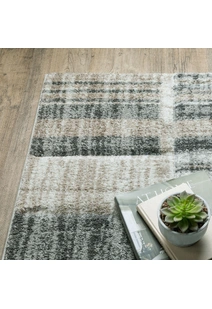 Amsterdam Striped Carved Rug