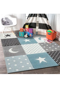 Charlie Moon & Stars Kids Rug
