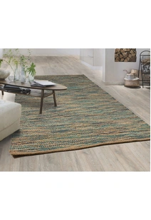Claire Hemp & Chindi Rug