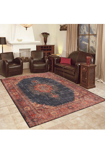 Diva Classic Navy Overdyed Rug