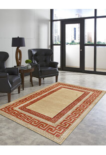 Eliza Modern Greek Key Rug