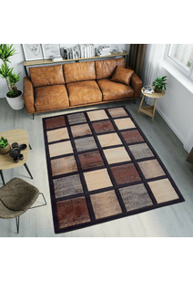 Eliza Modern Square Pattern Rug