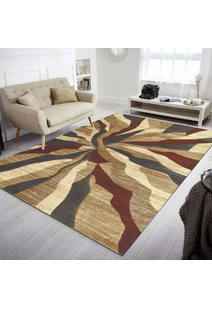 Eliza Beige Modern Abstract Rug
