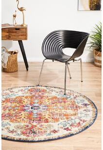 Elana Classic Overdyed Round Rug