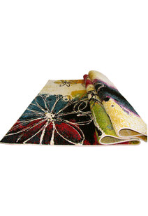 Ellen Modern Floral Abstract Rug