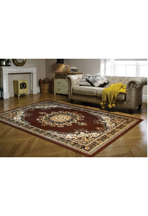 Gil Classic Brown Medallion Rug