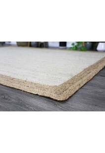Harrold Ivory Woven Jute Rug