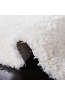 Havana Plain Ivory Shaggy Rug