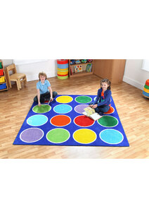 Kids Square Placement Rug