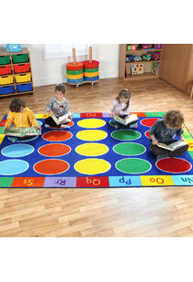 Kids Alphabet Placement Rug