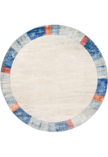 Lisa Contemporary Border Rug