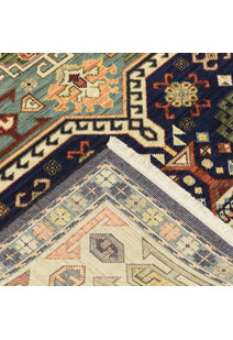 Leah Classic Medallion Wool Rug