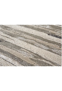 Mosaic Monotone Striped Rug